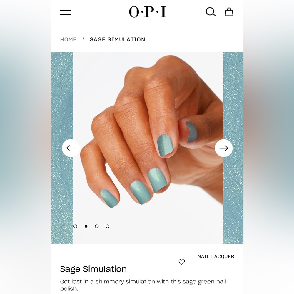 NEW OPI Sage Simulation